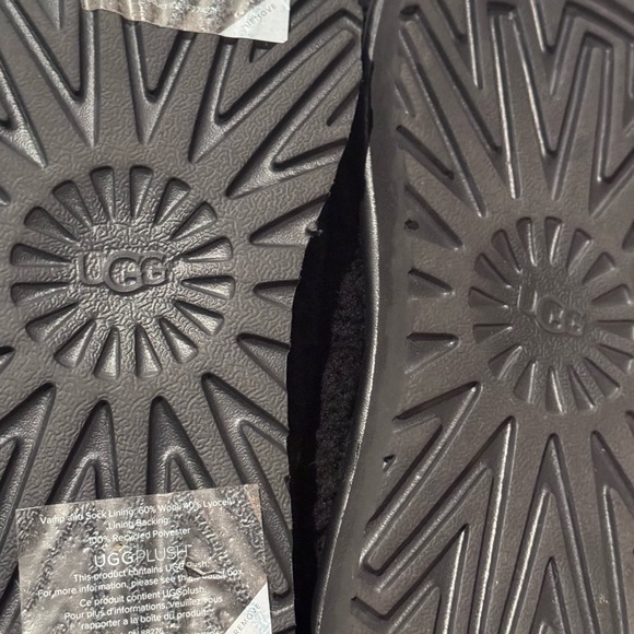 UGG Black Fuzzy Footwear - Picture 10 of 13